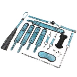 Scale Lines Bondage Kit - 8 pcs