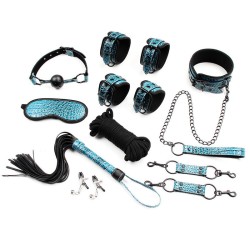 Scale Lines Bondage Kit - 8 pcs