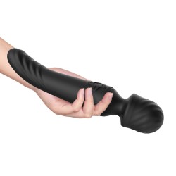 Silicone Wand Massager with Heating Function