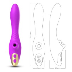 Dudu G-spot Vibrator With Suction