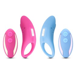 Shark Remote Control Silicone Cock Ring