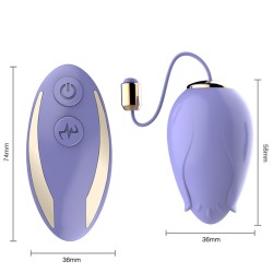 Mandala Remote Control Clitoris Vibrator