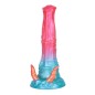 Alien Beast Cyan Rainbow 9.3" Dildo - A