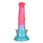 Alien Beast Cyan Rainbow 9.3" Dildo - A