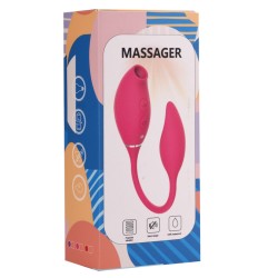 Suction &amp; Vibration 2 in 1 Vibrator