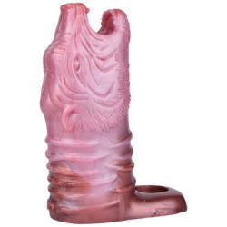 Tiger Head Penis Girth Sleeve