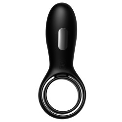 Vibrating Cock Ring with Double Ring