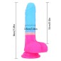 Double Layer Realistic Silicone Dildo