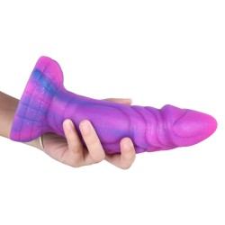 Colorful Flash 21 CM/8.2" Silicone Dildo