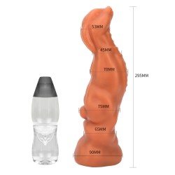 Journey 29.5 cm/11.6" Silicone Butt Plug - Rabbit