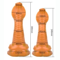 Journey 30 cm11.8" Silicone Dildo - Snake