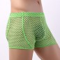 Men Breathable Sexy Fishnet Boxers Briefs