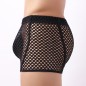 Men Breathable Sexy Fishnet Boxers Briefs