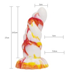 Graffiti Multicolor Butt Plug - 25