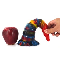 Graffiti Multicolor Butt Plug - 22