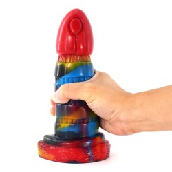 Graffiti Multicolor Butt Plug - 13