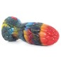 Graffiti Multicolor Butt Plug - 10