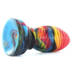 Graffiti Multicolor Butt Plug - 01