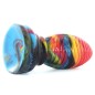 Graffiti Multicolor Butt Plug - 01