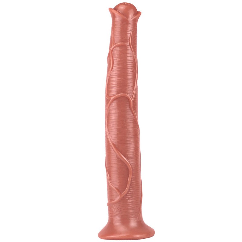 Realistic Colorful 16.9"/43 cm Dildo - Elephant