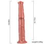 Realistic Colorful 16.9"/43 cm Dildo - Elephant