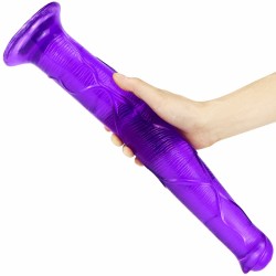 Realistic Colorful 16.9"/43 cm Dildo - Elephant