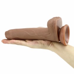 Lifelike 8.7"/22 cm Realistic Dildo - Foreskin