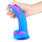 Double Color Silicone Dildo