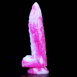 Balsam Pear Colorful Silicone Dildo