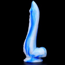 Octopus Mixed Color Silicone Dildo