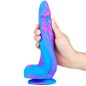 Octopus Mixed Color Silicone Dildo