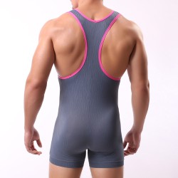 Sexy Vest Type One-piece Suit For Men