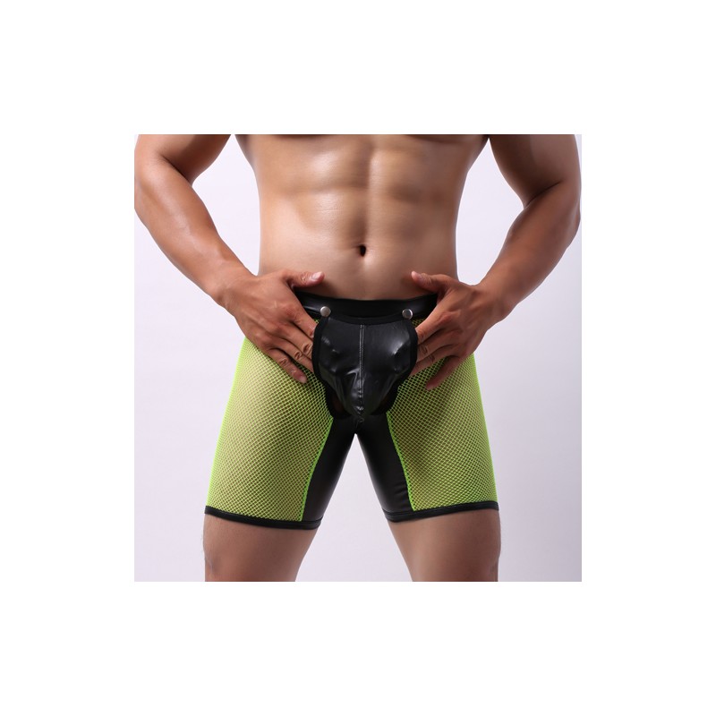 Men Front Takedown Breathable Mesh Boxer Briefs