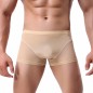 Men Naked Feeling Comfortable Ice Silk Boxer Briefs