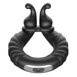 Snails Vibrating Dual Penis Ring