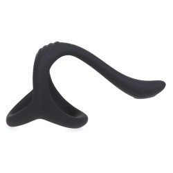 Silicone Triangle Penis Ring with Teasing Tail