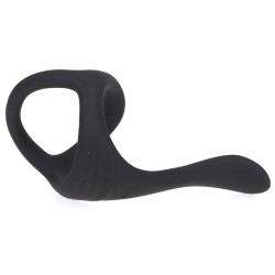 Silicone Triangle Penis Ring with Teasing Tail