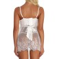 Ladies Strappy Eyelash Lace Sexy Night Skirt