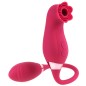 Double Head Rose Suction Vibrator