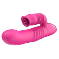 Dual Thrusting Rabbit Vibrator