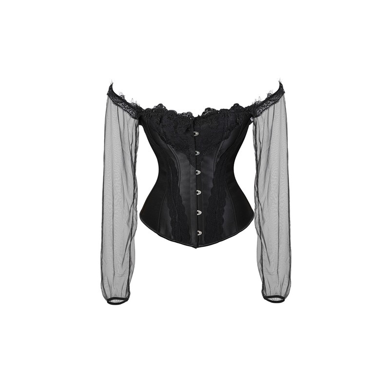 Hot Mesh Long Sleeved Corset Shaper For Women