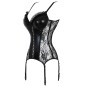 Charming Black Breathable Corset For Ladies