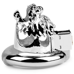 Zodiac Male Chastity Cage - Tiger