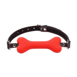 Dog Bone Padlock Open Mouth Gag