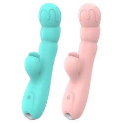 Frozen Silicone Rabbit Vibrator