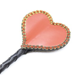 Heart Shape With Lace Riding Crop