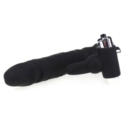 Cock Ring With Vibration Anus Dildo