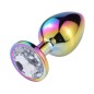 Colorful Stainless Steel Jewelry Butt Plug