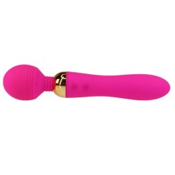 Magnetic Charging Double Head Wavy Vibrator