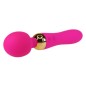 Magnetic Charging Double Head Wavy Vibrator